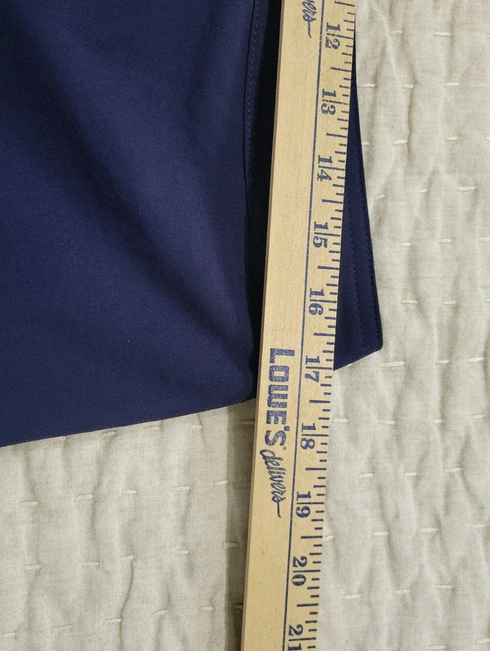 Nautica Swim Shorts Womens Navy Blue MEDIUM with Pockets - Picture 6 of 8